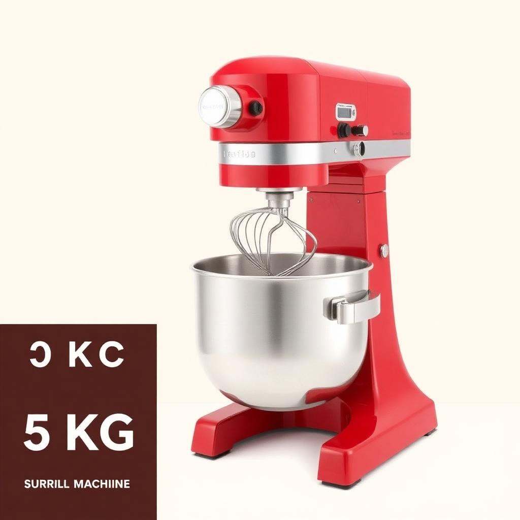 5kg Spiral Flour Mixer