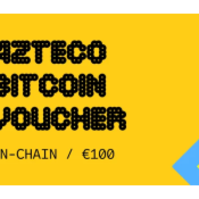 Azteco Bitcoin €100 Voucher (On-Chain)