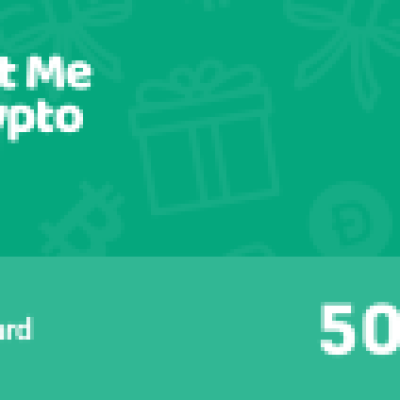 GIFT ME CRYPTO 50 EURO