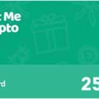 GIFT ME CRYPTO 25 EURO