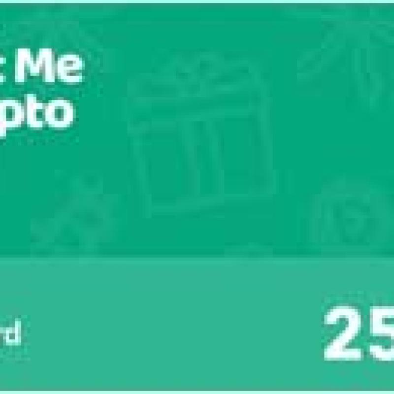 GIFT ME CRYPTO 25 EURO