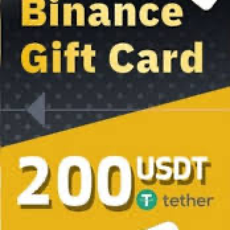 BINANCE 200 EURO GIFT CARDS